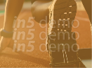A runner is shown on a track with a pair of shoes on. AI generated content